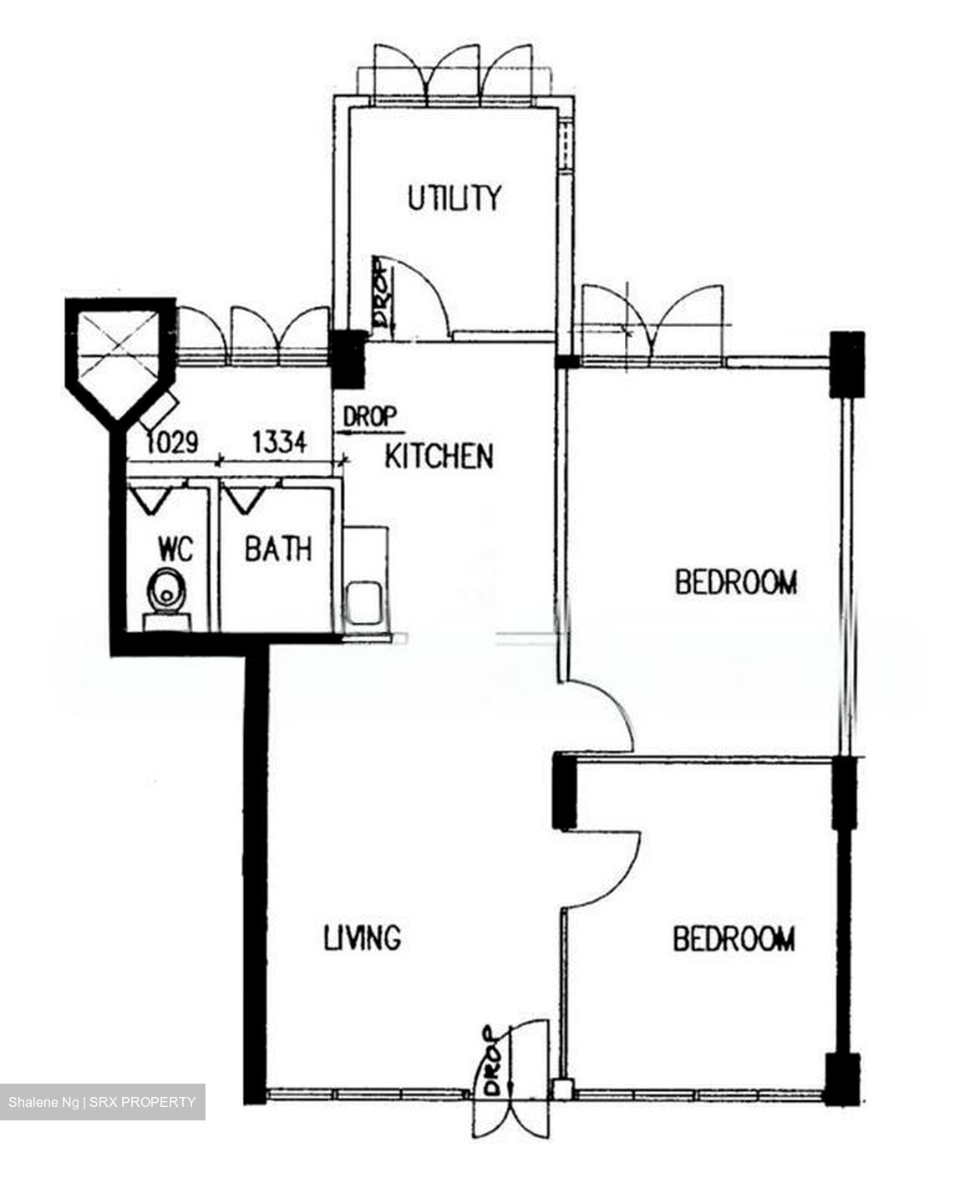 Blk 23A Queen's View (Queenstown), HDB 3 Rooms #498802461